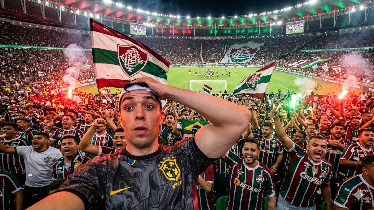 ASÍ SE VIVE EL FÚTBOL EN BRASIL 🇧🇷