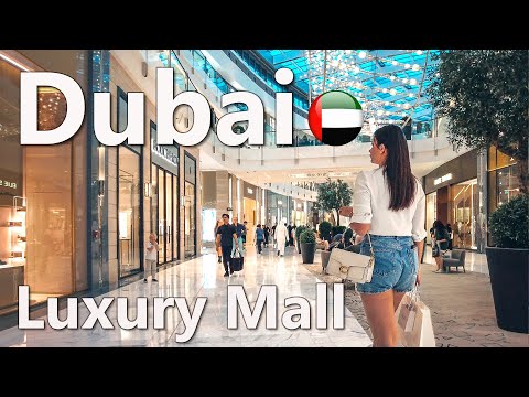 Dubai Mall Best Shopping Place Full Tour 4K 🇦🇪