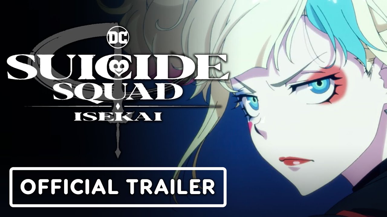 blah blah blah — harley quinn in the Suicide Squad ISEKAI trailer