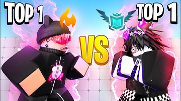 Can I Beat The #1 RANKED Player? (Roblox Rivals)