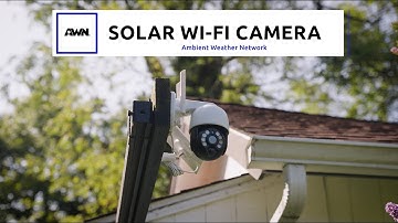 Ambient Weather Network | Solar Wi-Fi Weather Camera