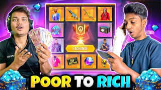 Free Fire I Got All Rare Items😍 POOR To RICH All Old Bundles Skins Unlocked😳-Garena Free Fire