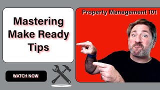 Make-Ready Mastery || Expert Tips for Maintenance Supervisors