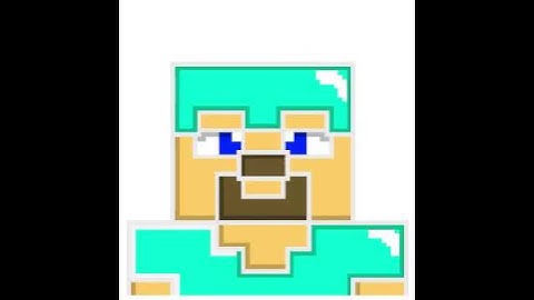 Minecraft Steve Wearing Diamond Armour In Sandbox Coloring