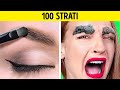 SFIDA 100 STRATI || Definitiva 1000 Strati Di Cibo, Makeup, Vestiti, Unghie Su 123 GO Like!