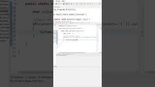 In java Check the alphabet is Vowel or Constant using EclipseIDE #java #eclipse #programming