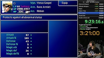 [PC] FF7 100% Speedrun! :: WR Improvement Attempt :: SUBATHON FINALE