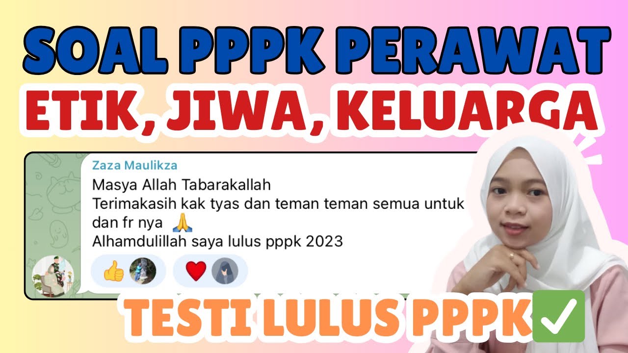 SOAL SKB CPNS DAN PPPK PERAWAT PERSIAPAN PPPK TAHAP 2