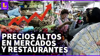 Alimentos siguen caros pese a que la inflación disminuyó: ¿Qué productos subieron más sus precios