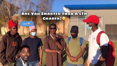 Are you smarter than a 5th grader| public interview
