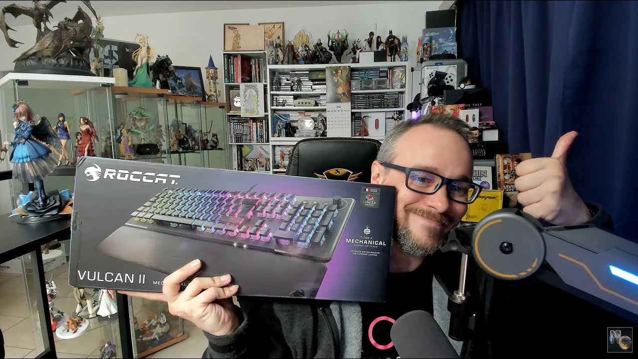 Roccat Vulcan II Linear Blanc - Achat Clavier Gamer Mécanique