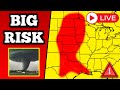 🔴 BREAKING Tornado Warning Coverage - Tornadoes, Huge Hail Likely - With Live Storm Chasers