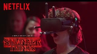 Stranger Things | Cast Reacts: Virtual Reality [HD] | Netflix screenshot 4