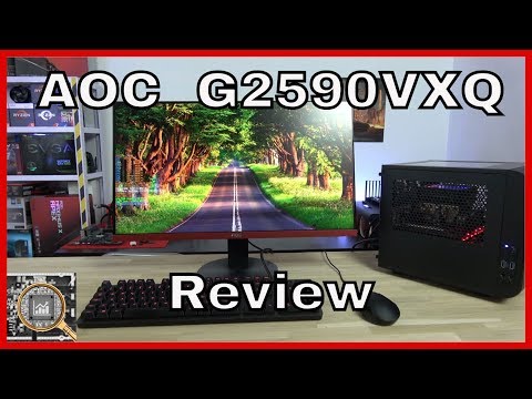 AOC G2590VXQ 75Hz Freesync Budget Gaming Display Review
