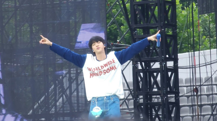 (4K) 20250628 BTS Jin I'll Be There soundcheck @RUNSEOKJIN_EP. TOUR concert 방탄소년단 진 달려라석진