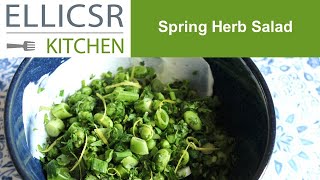 Spring Herb Salad
