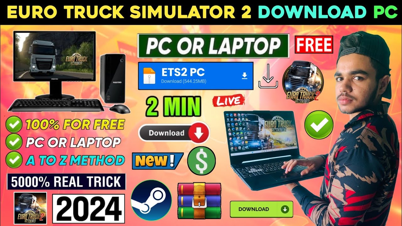 💻EURO TRUCK SIMULATOR 2 DOWNLOAD PC
