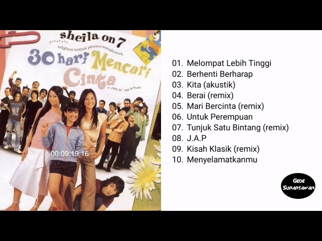 Full Album Sheila On 7 - 30 Hari Mencari Cinta class=