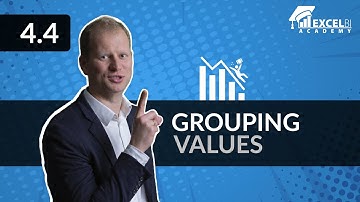 4.4. Grouping values | Excel pivot tables COURSE