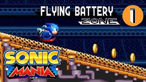 Sonic Mania - Flying Battery Zone Reveal Trailer