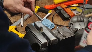 Make a piston stop tool. DIY