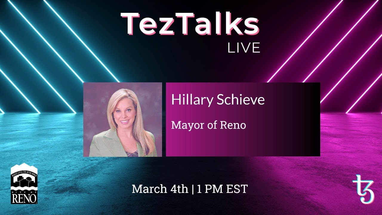 TezTalks Live #23 - Hillary Schieve