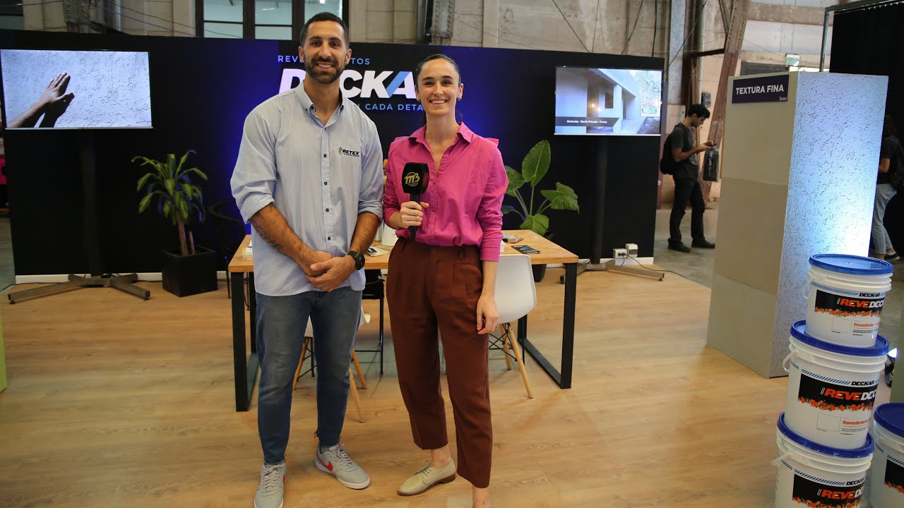 Revestimiento: Retex presentó su amplia gama de productos Deckar