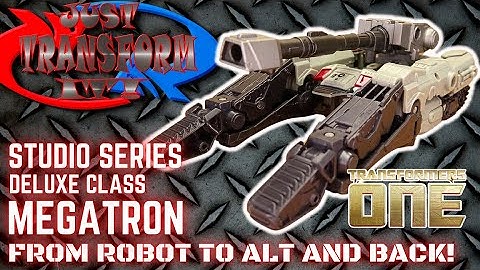 JUST TRANSFORM IT!: Studio Series Deluxe Megatron (Transformers One)