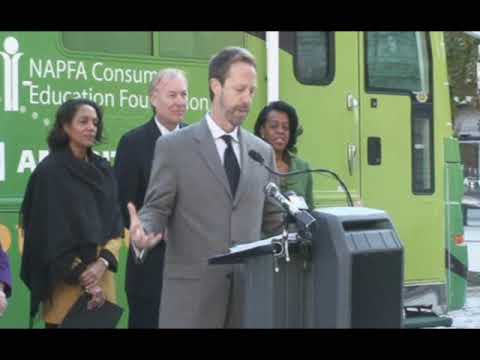 Your Money Bus Baltimore Press Conference - Kiplin...