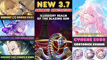 Exodia Team in Patch 3.X!! | Castorice E0S1 x Cyrene E0 | Anomaly Arbitration 3.7 | HSR 3.7