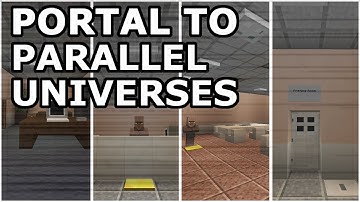 Minecraft: Portal to Parallel Universes / Will We Ever Make It Back Home?! / Longest Minecraft Map /