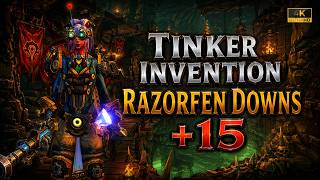 Conquest of Azeroth - VolJin - Tinker Invention Healer - Razorfen Downs Mythic +15