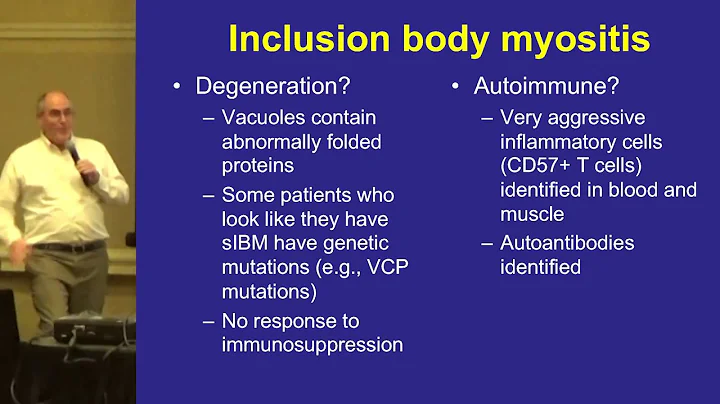IBM, Is it an inflammatory disease or am I just ge...