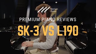🎹Shigeru Kawai SK-3 vs Estonia L190 Grand Piano Review & Comparison - High-End Acoustic Pianos﻿🎹