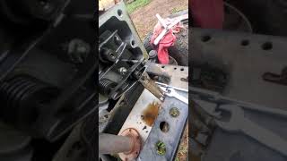 How to adjust valves on 18hp brigs