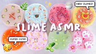 SATISFYING SLIME RESTOCK ASMR | the cutest new slimes :)