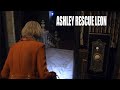 Resident Evil 4 Remake - Ashley Rescue LEON Puzzle Solution &amp; Gameplay