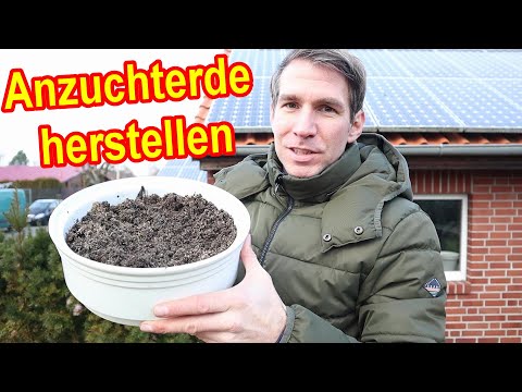 Anzuchterde ganz einfach