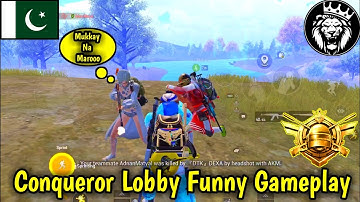 Conqueror Lobby Season 15 / Funny Gameplay / Star ANONYMOUS