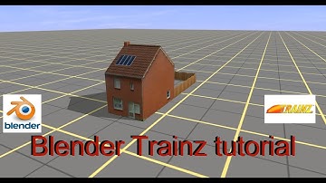 Blender house tutorial for Trainz