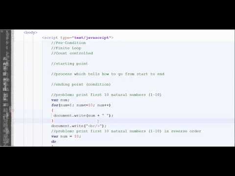 JavaScript Tutorial #14 - For Loop
