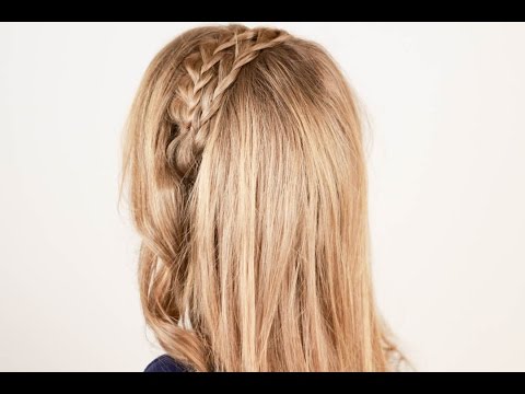 Косичка ободок на каждый день. Headband Braid for Every Day Косичка ободок на каждый день. Headband Braid for Every Day