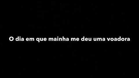 O dia em que mainha me deu uma voadora