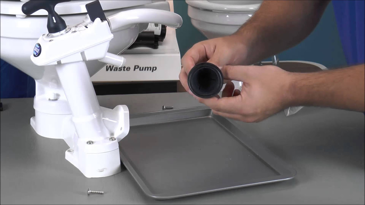 Remplacement de la valve Joker dans une toilette marine manuelle Jabsco