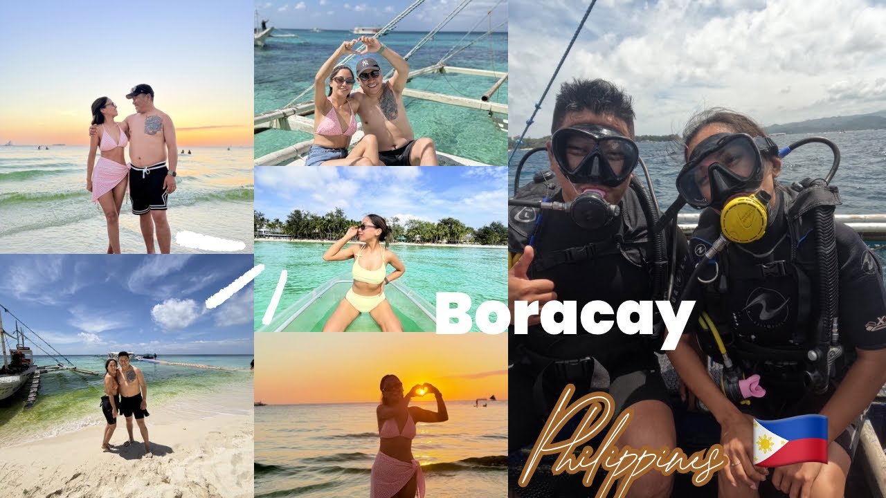Oue first time scuba dive experienced....wow BORACAY~Philippines vlog~ Tibetan vlogger 