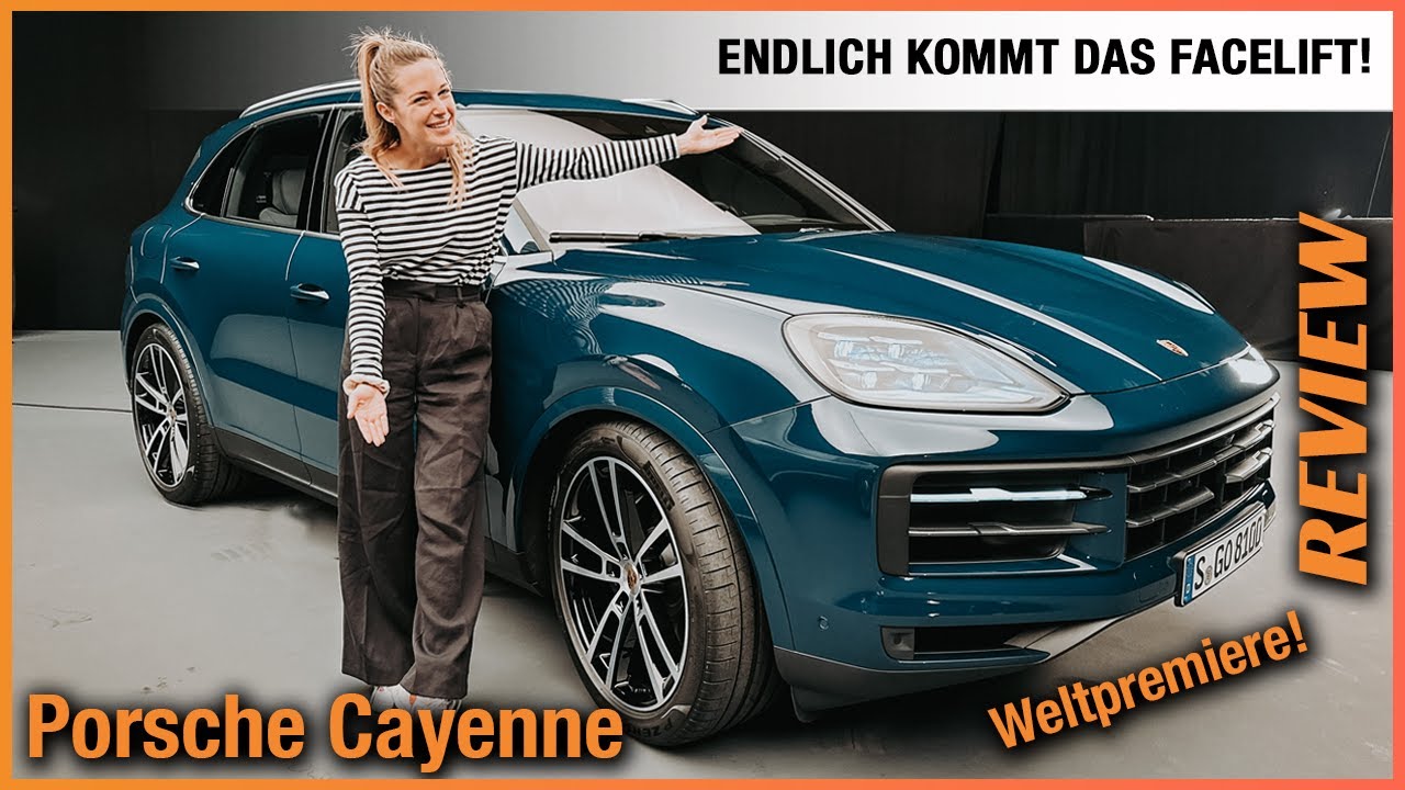 Porsche Cayenne Facelift: Neuer V-8-Motor, mehr Luxus