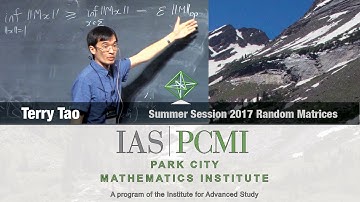 Terry Tao (1.1) Universality for random matrix ensembles of Wigner type, part 1.1
