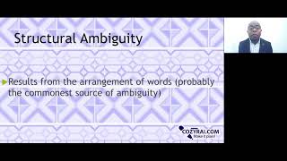 Avoiding ambiguity