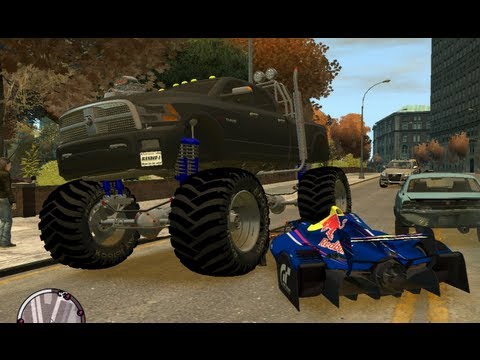 RED BULL X2010 AMAZING CAR ON GTA4
