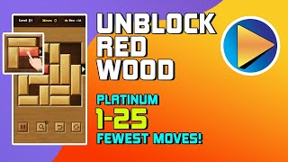 Unblock Red Wood Platinum Levels 1 to 25 Walkthrough [100% Perfect!] screenshot 1